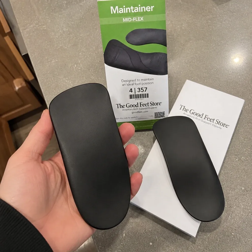 Good Feet Store Maintainer insole held in hand