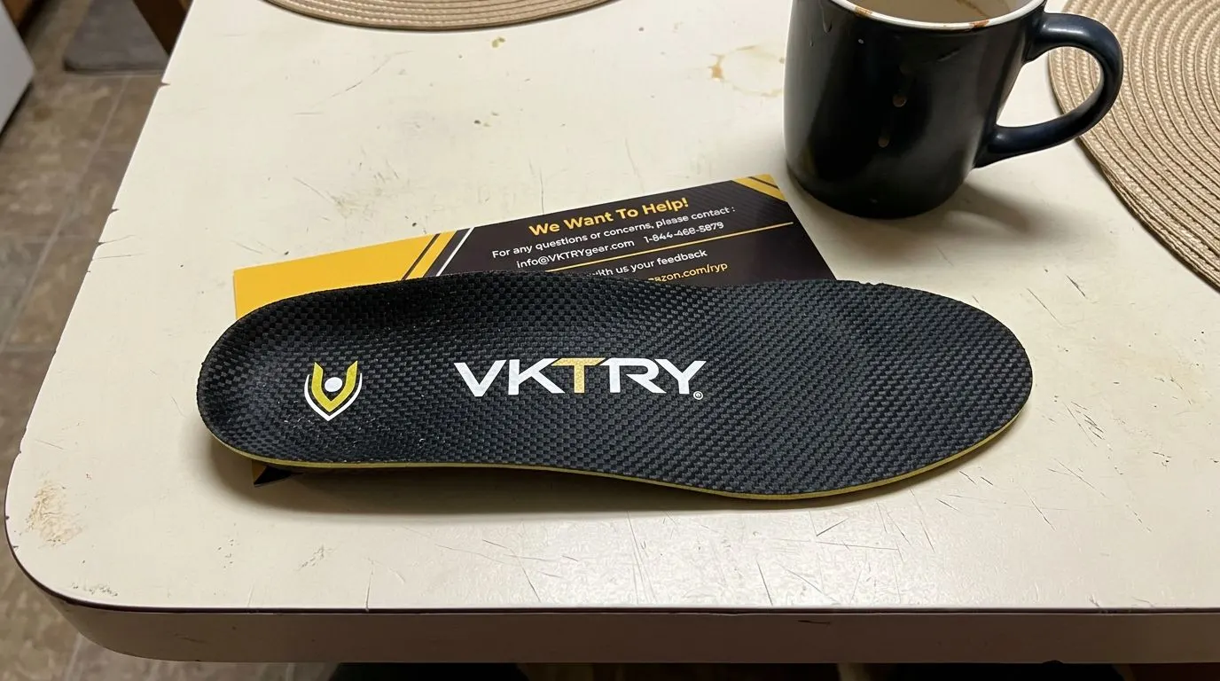 VKTRY Gold Sport Insoles
