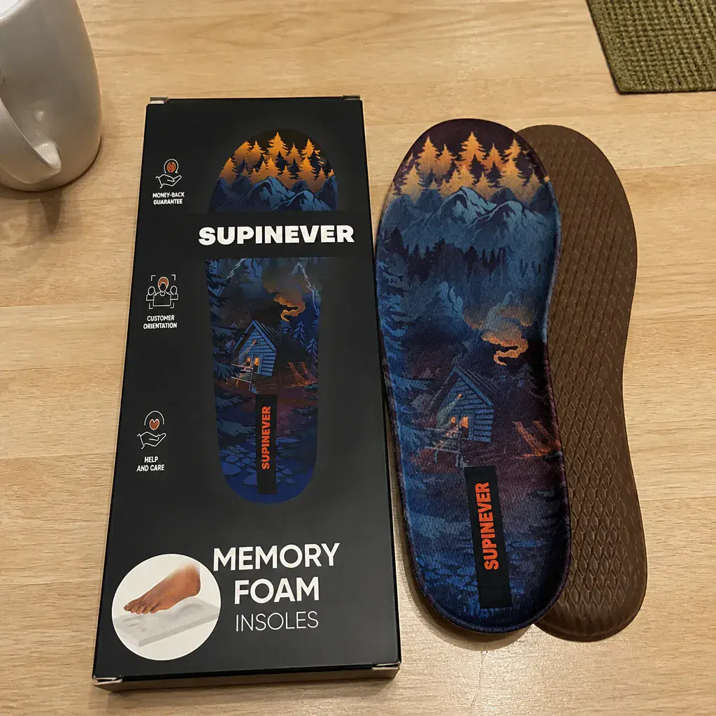 SUPINEVER Memory Foam Insoles
