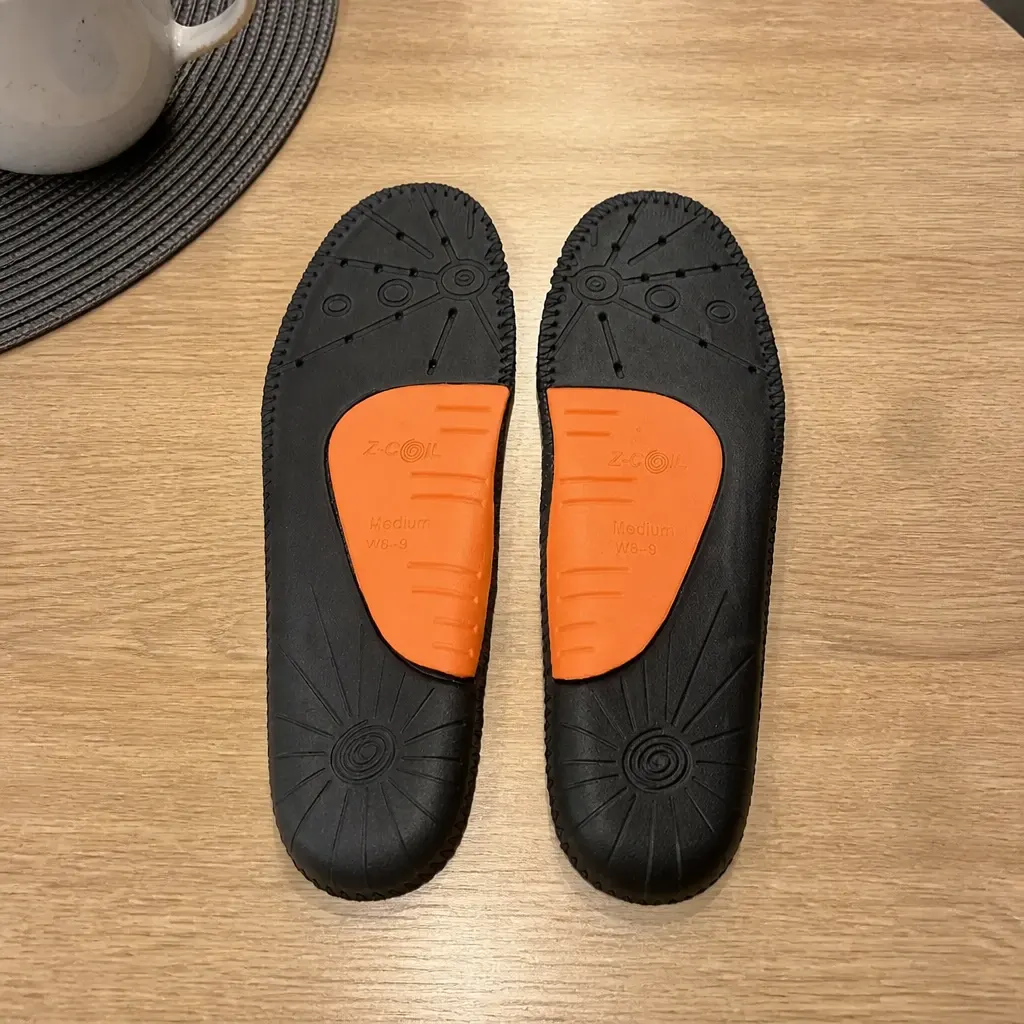 Z-CoiL Women’s Z-Fit Black Custom Arch Insole
