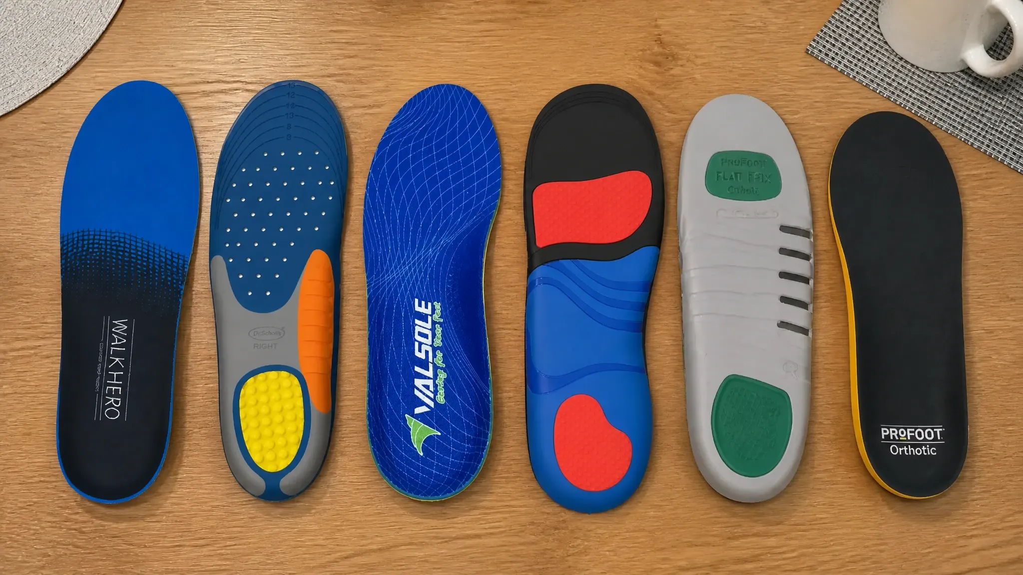 7 Best Insoles for Flat Feet: Top Picks for Comfort and Support