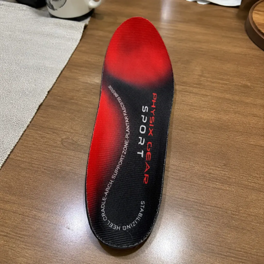 Physix Gear Plantar Fasciitis Feet Insoles Arch Supports Orthotics Inserts Relieve Flat Feet