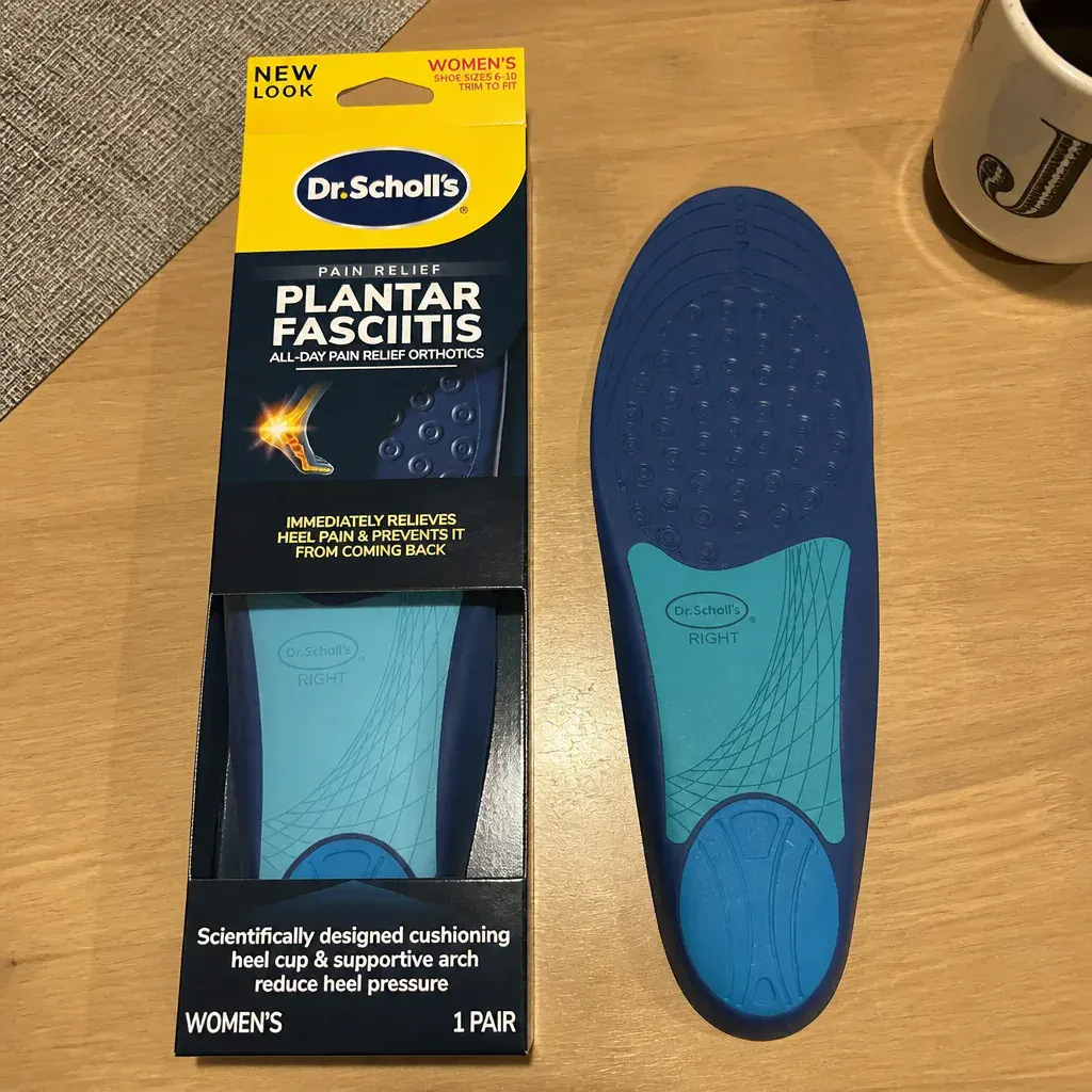 Dr. Scholl’s Plantar Fasciitis Pain Relief Orthotic Insoles