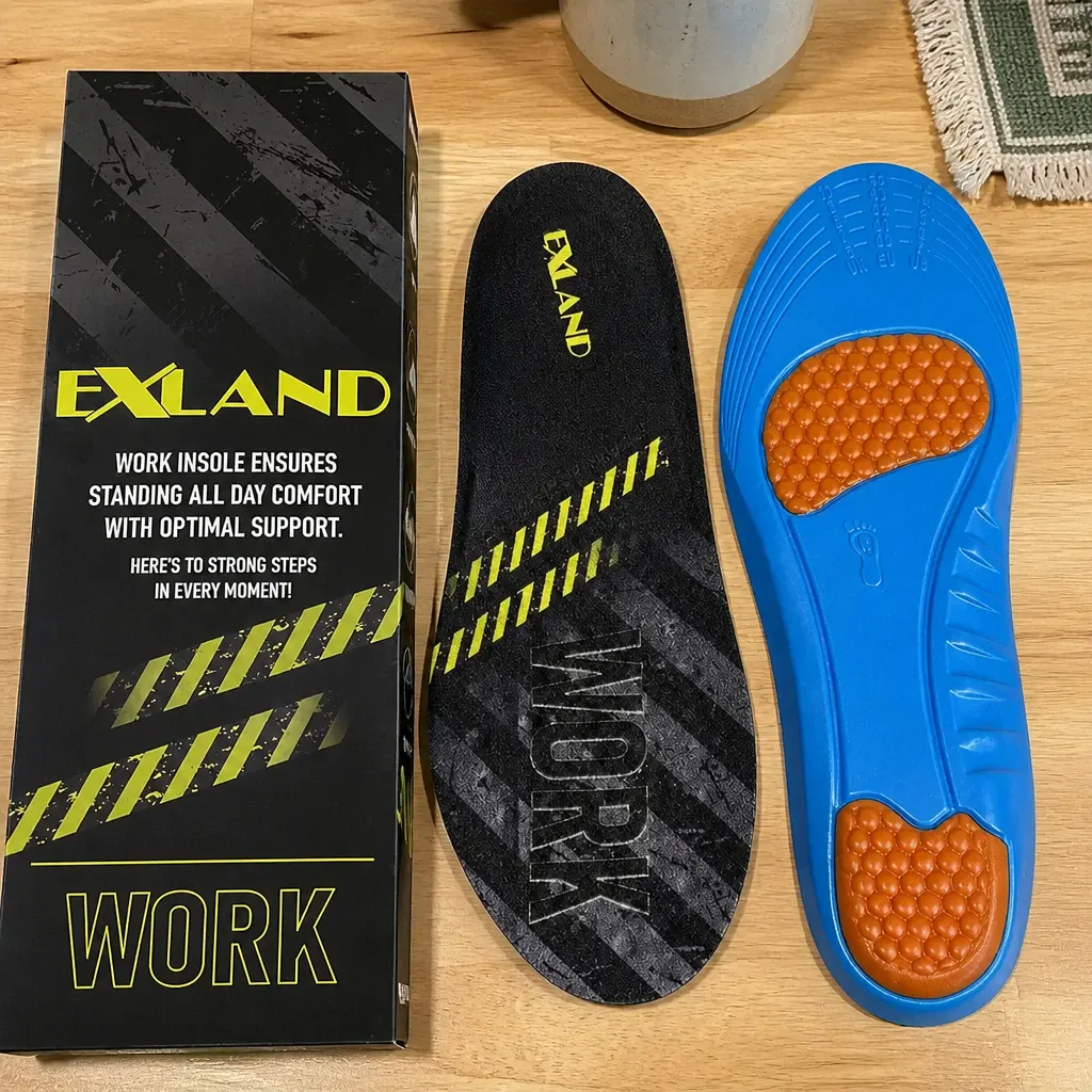 Exland Work Comfort Orthotic Gel Insoles