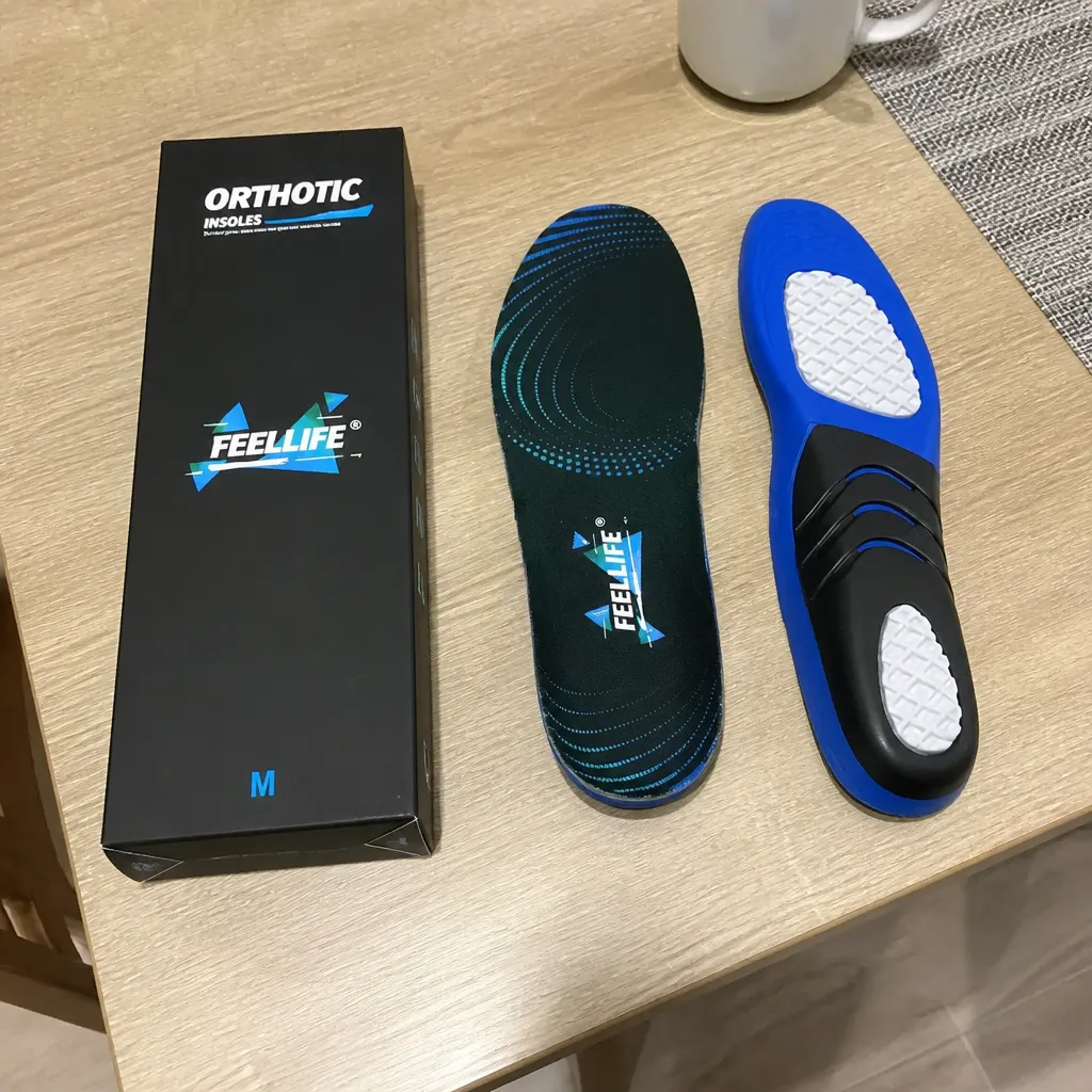 FEELLIFE Plantar Fasciitis Relief Shoe Insoles