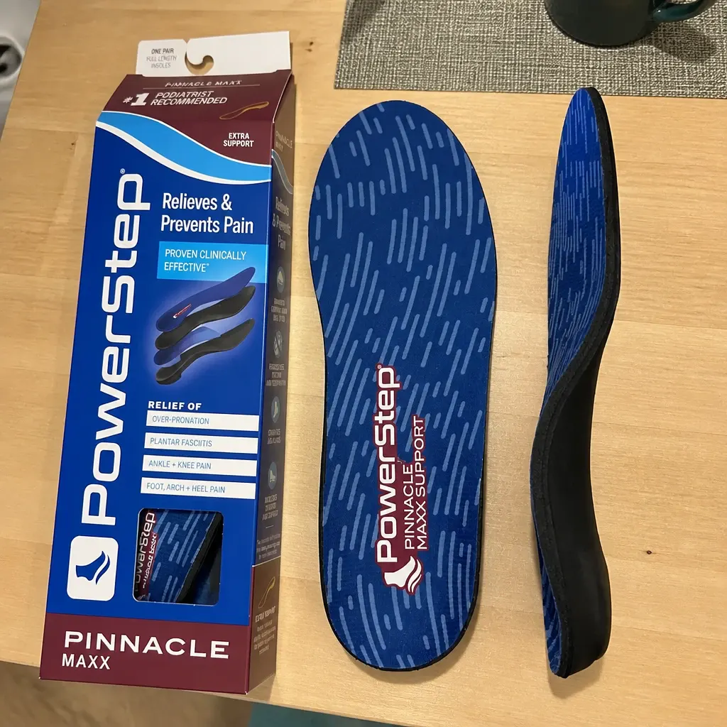 Powerstep Pinnacle Maxx Orthotic Shoe Insoles