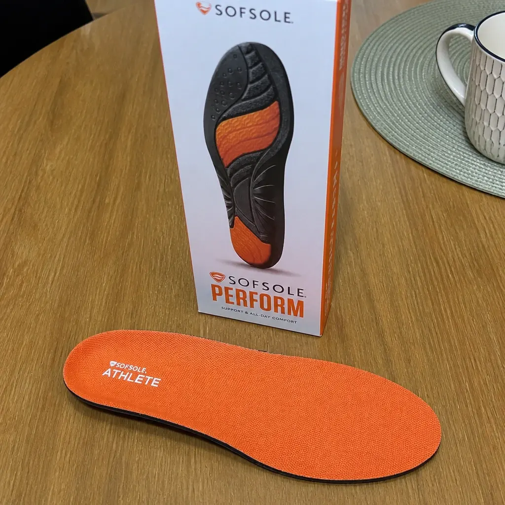 Sof Sole Insoles Men’s ATHLETE Performance Full-Length Gel Shoe Insert