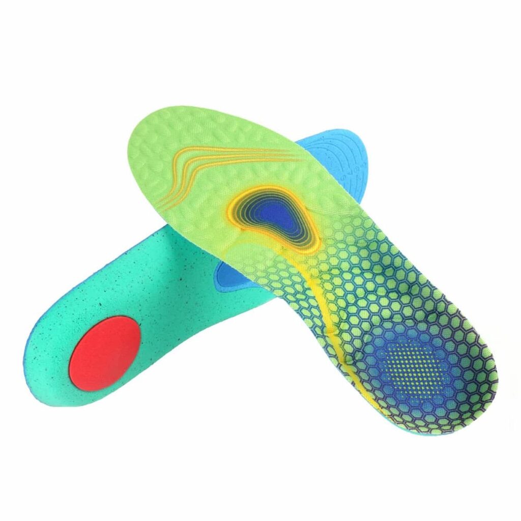 Insoles designed for hiking comfort