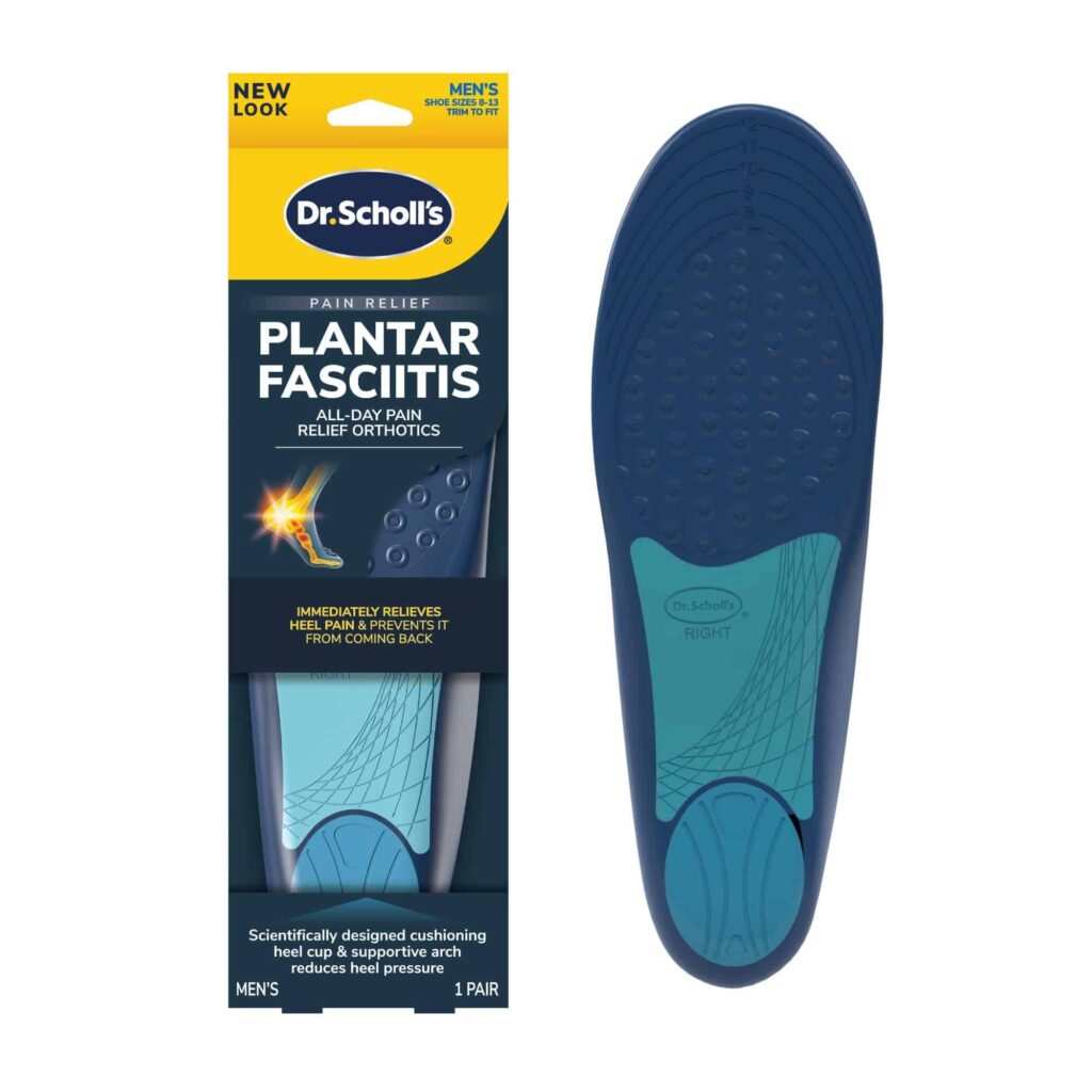 Foot support insole for pain relief