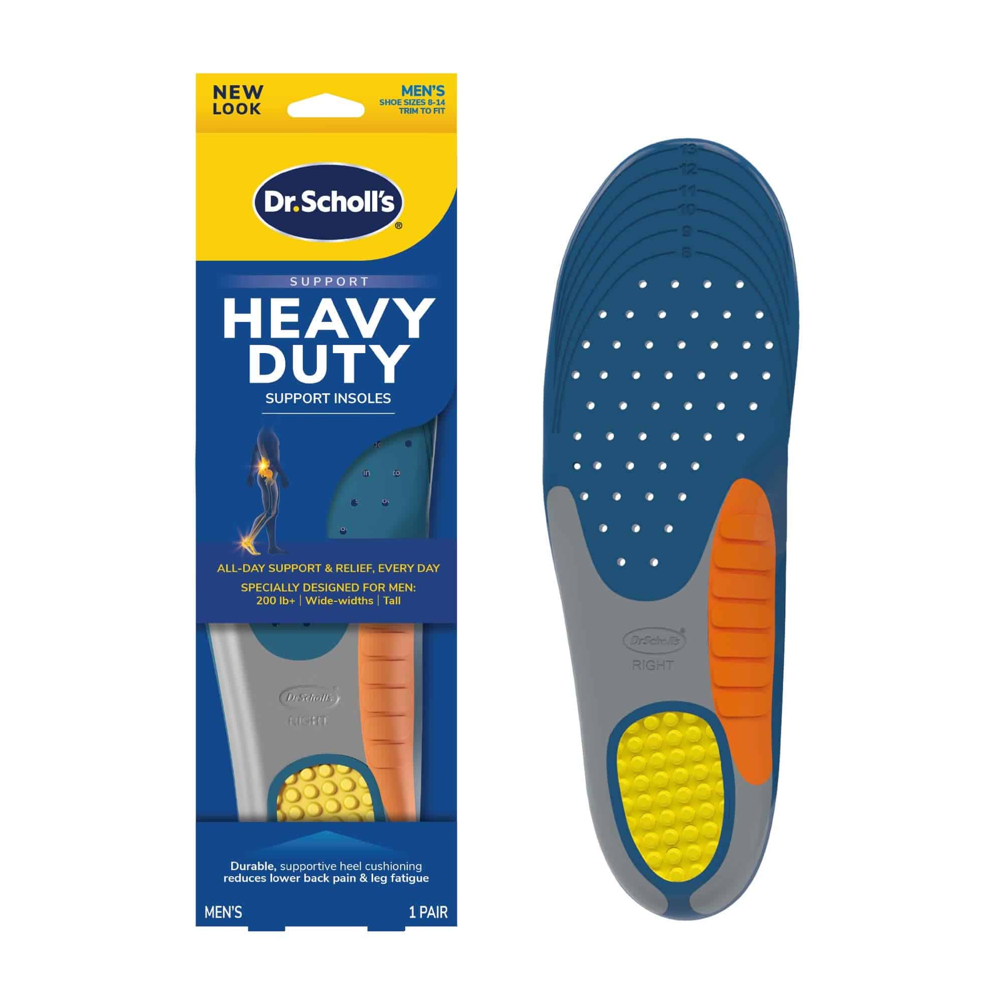Foot arch support for flat feet