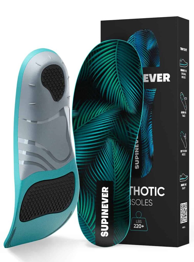 Recommended insole by podiatrists