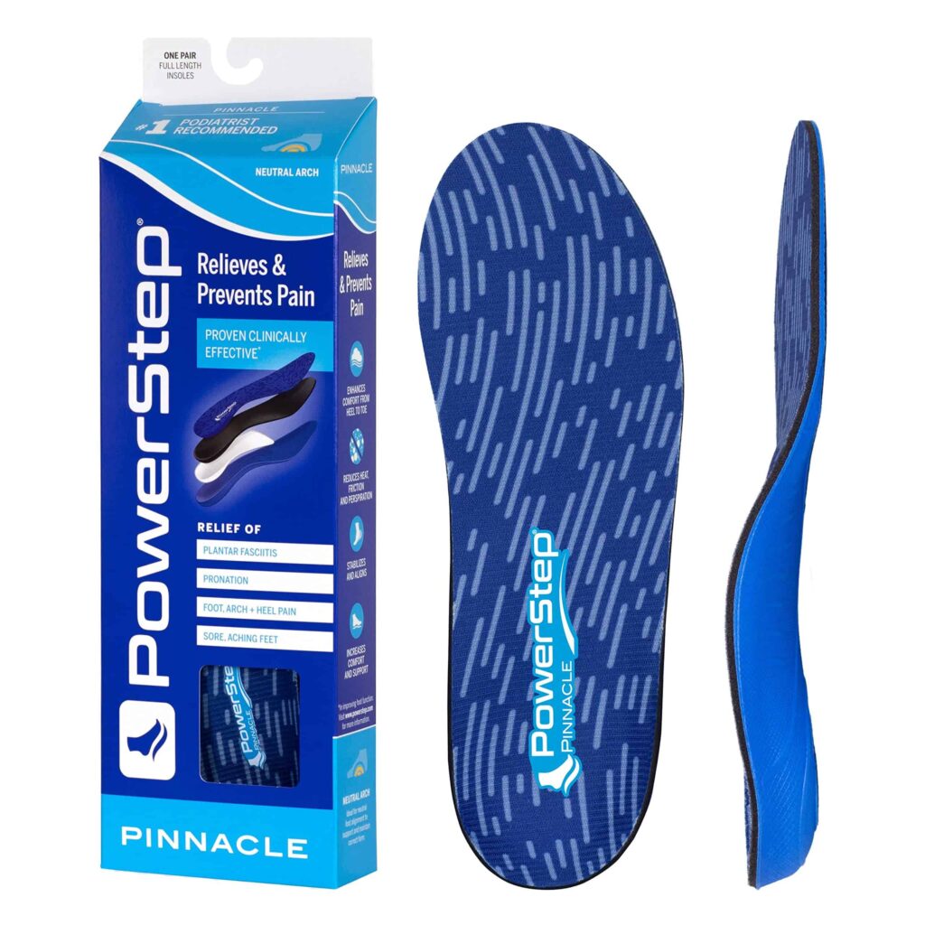 Insole for relieving heel pain