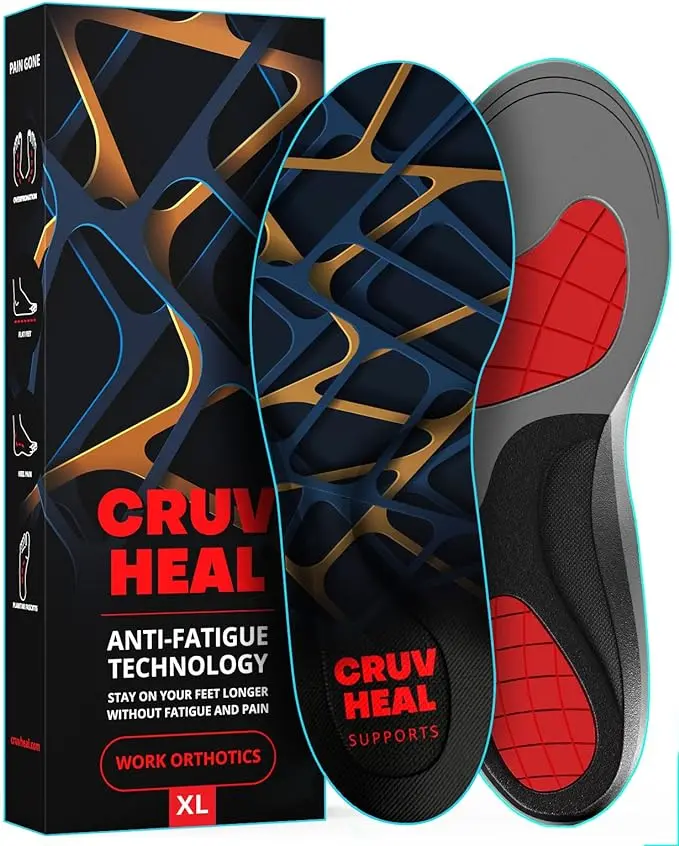 best insoles for standing all day for arch support