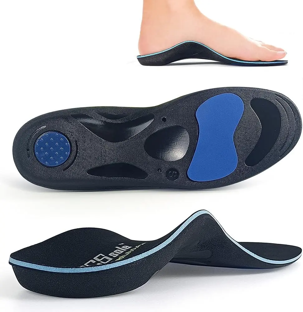 best high arch insoles for flat shoes