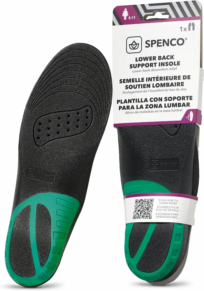 best inserts for back pain and arch support