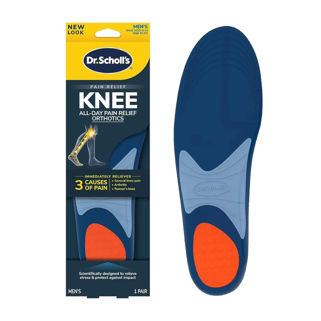 best shoe inserts for knee pain relief